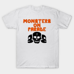 Monsters On Parade (Black) T-Shirt